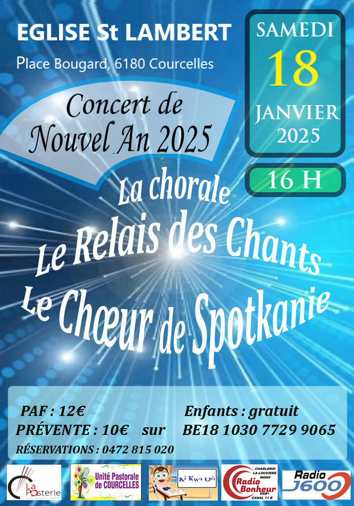 Concert de Nouvel An 2025 avec "Le Chœur de Spotkanie"