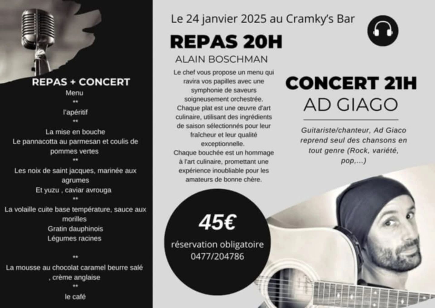 Repas-Concert Ad Giaco