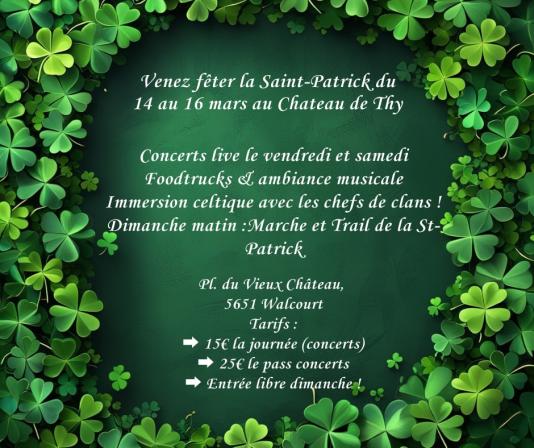 Affiche de la Saint-Patrick