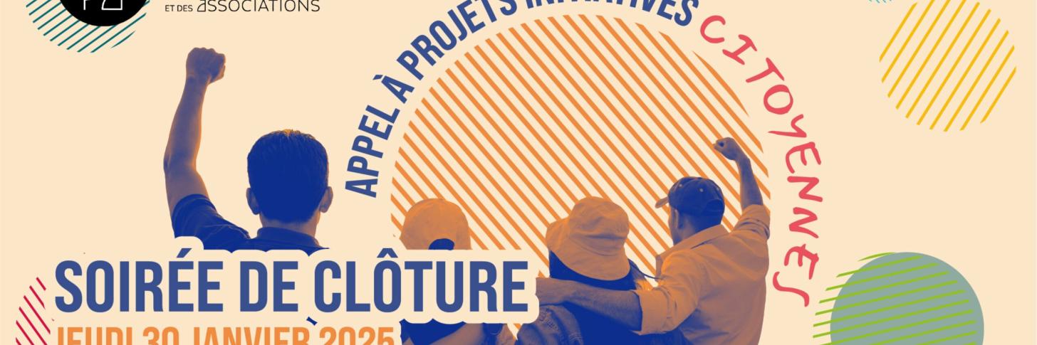 Soirée de clôture de l’appel à projets «initiatives citoyennes 2025 »