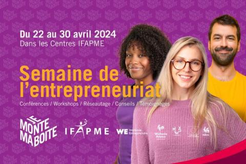 Semaine de l'entrepreneuriat à l'IFAPME