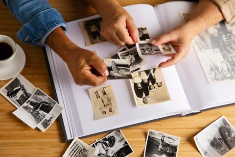 Atelier slow photographie et collage - Mise en abîme