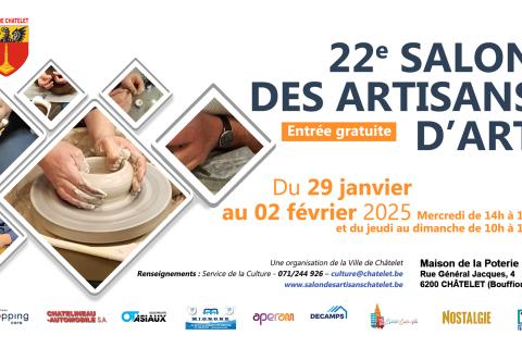 22e Salon des Artisans d'Art de Châtelet