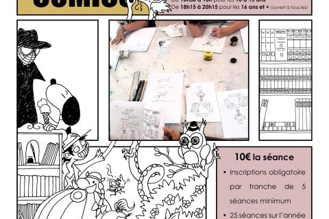 Atelier d’expression créative : « Manga, BD, Comics »